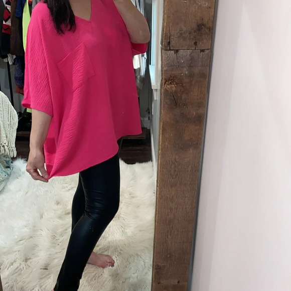 ZENANA pink top size 3X new with tags - Picture 3 of 7